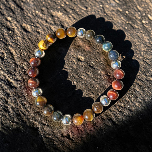 "Trinité des protections" Œil de faucon, Œil de taureau & Œil de tigre