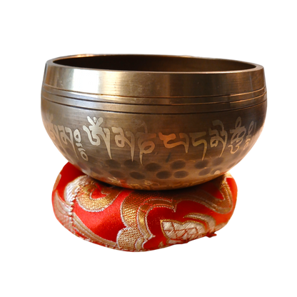 Tibetische Klangschale Om 80 mm