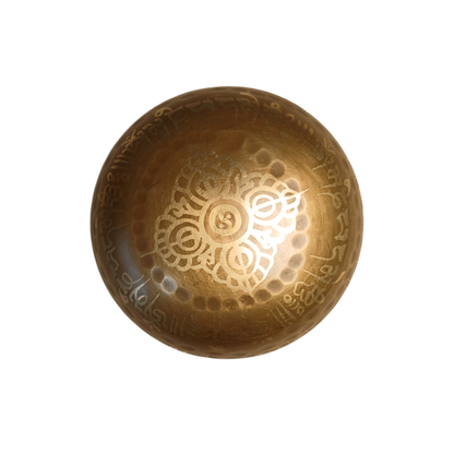 Tibetische Klangschale Om 80 mm