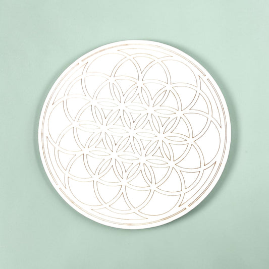 Fleur de vie en bois