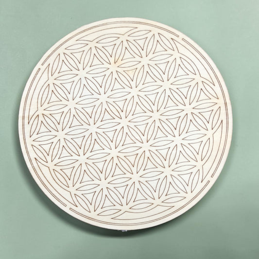 Fleur de vie en bois