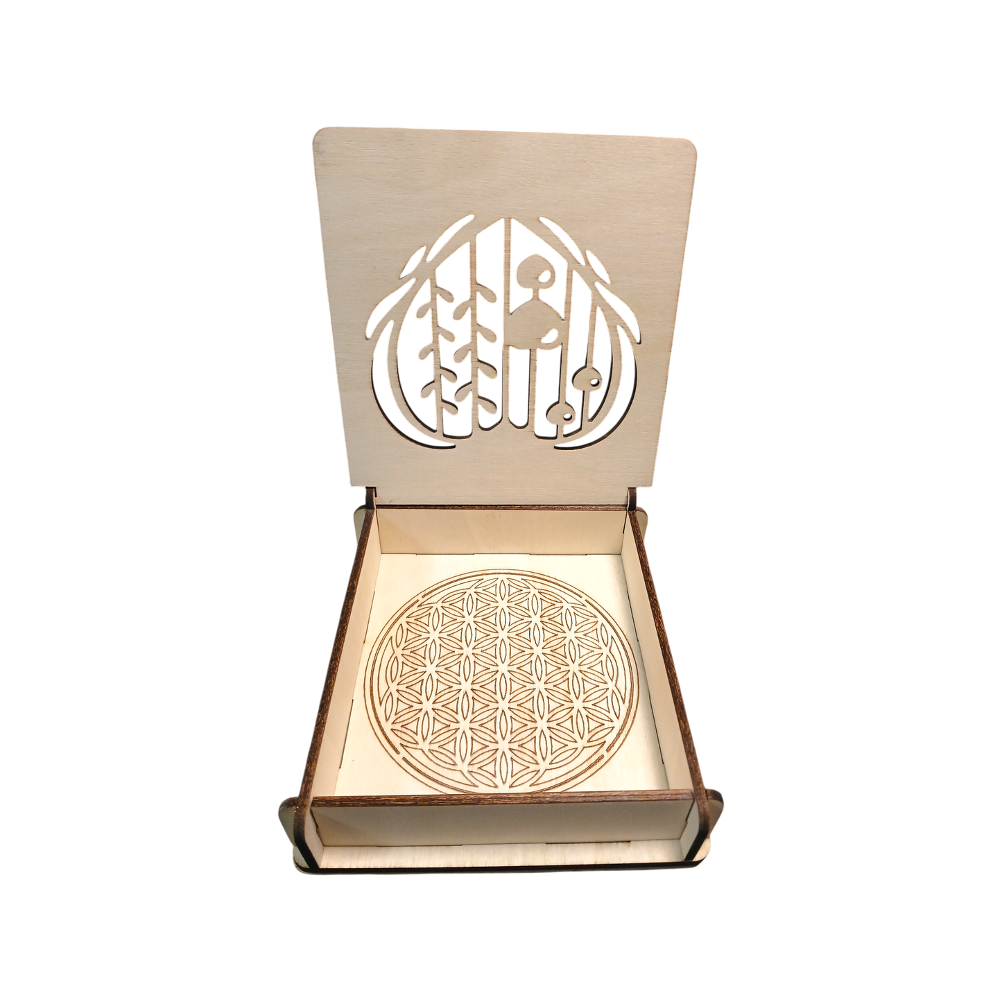 Boîte cœur couronné