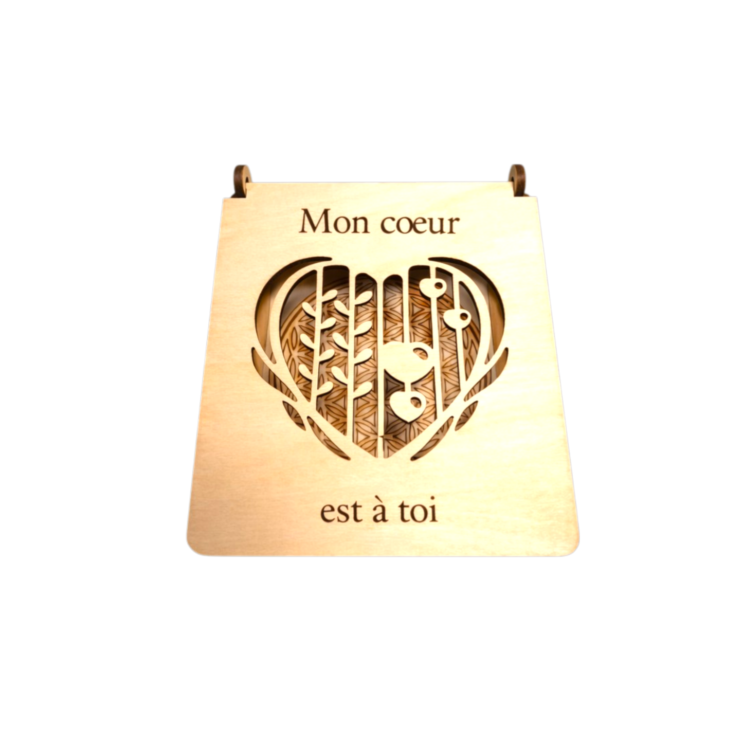 Boîte cœur couronné