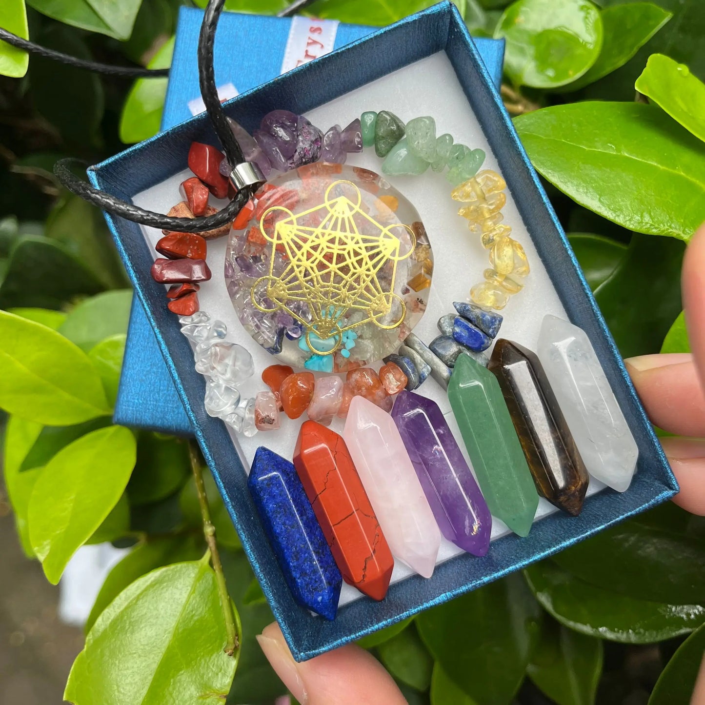Coffret 7 chakras d'alignement énergétique