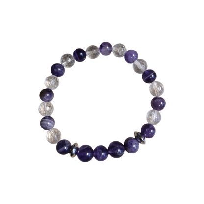 „Himmlische Klarheit“ Amethyst & Bergkristall